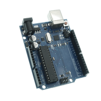 Carte de développement de microcontrôleur UNO R3 ATMEGA16U2+MEGA328P avec câble USB pour kit d'apprentissage de programmation électronique DIY