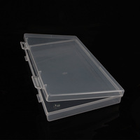 Haute qualité Transparent recyclable PP boîte de rangement en plastique boîtes d'emballage pièces en plastique boîte de rangement