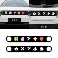 Panneau de calandre en ABS fluorescent Kachi pour NIO Firefly 2025 – Garniture de style à clipser sans démontage, accessoires sans démontage