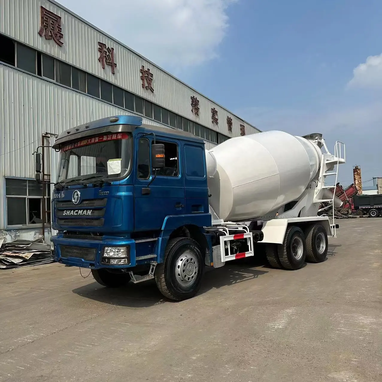 Harga murah truk bekas Mixer 6*4 semen Shacman beton truk Mixer