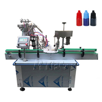 Bouchon en plastique entièrement automatique tube d'échantillon bouteille de parfum en verre bouteille de liquide oral machine de remplissage de bouteilles