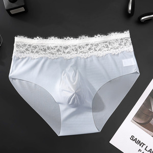 Boxers sexy pour hommes en Spandex/Nylon, séchage rapide, antistatiques, respirants, écologiques, avec poche sculptée, doux et fins - Product Image 6