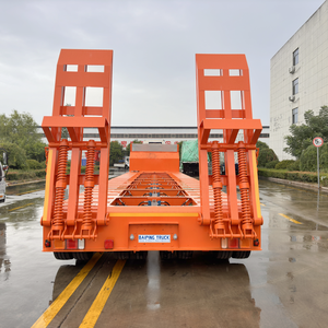 Camión de Plataforma Baja de 25-30 Toneladas, 3 Ejes, para Carga de Contenedores, Semirremolque de Plataforma Baja, BAIPING TRUCK Mechanical - Product Image 6