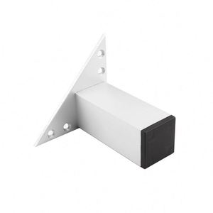 Chrome Metal <b>Folding</b> <b>Table</b> Sofa Legs Silver Furniture Hardware Modern for Living Room Hospital Outdoor Workshop Apartment - Product Image 4