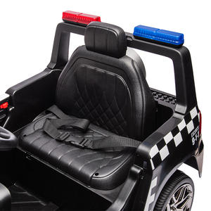 Coche eléctrico de juguete para niños 4x4, coches de policía todoterreno para bebés de <span class=keywords><strong>3</strong></span> años - Product Image 6