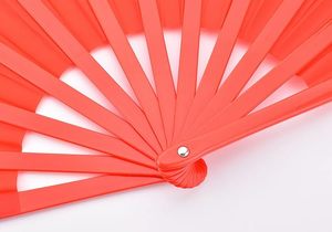 Abanico de Mano de Plástico de 13 Pulgadas con Impresión Personalizada, Abanicos Plegables Estilo Kung Fu y Orgullo Gay, Estilo Feng Shui para Festivales y Fiestas - Product Image 6