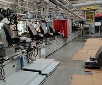 Nouvelle ligne d'assemblage semi-automatique de sièges de voiture, machine de production de sièges automobiles, fabrication sur mesure, usine OEM
