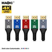 Câble OEM DisplayPort DP1.4 8K DP1.2 4K HDR 165Hz 60Hz Port d'affichage câble adaptateur DP pour PC portable TV
