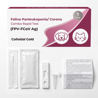 Test rapide d'antigène de Mycoplasma félin pour la détection de l'anémie due au Mycoplasma hématotropique chez le chat, sur sang total, diagnostic vétérinaire en 10 minutes