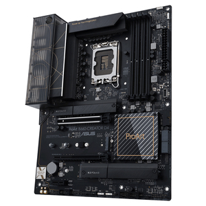 Carte mère <span class=keywords><strong>ASUS</strong></span> ProArt <span class=keywords><strong>B660</strong></span>-CREATOR D4 avec 4xDDR4 128 Go de mémoire prend en charge Intel Socket LGA1700 pour processeur Intel 12e génération - Product Image 3