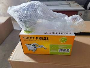 Presse-agrumes manuel pour fruits et légumes, outil pour presser le jus de citron et d'orange, machine à presser le jus - Product Image 4