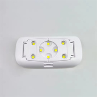 Offre Spéciale électrique 8LEDs double source Flash Mini UV LED sèche-ongles lampe 12W type-c avec minuterie 60s/90s/150s pour ongles