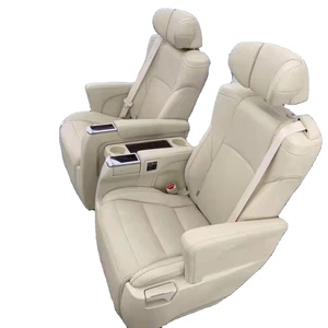 Nouveaux sièges de van VIP électriques chauffants rotatifs OEM de luxe avec massage et ventilation pour MPV/VAN/RV Carnival Sprinter V250 Metris - Product Image 1
