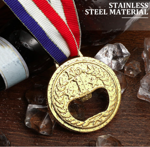 Décapsuleur de poche porte-clés pour bouteilles de bière, outil de voyage portable mini pour le camping, en alliage de zinc chromé - Product Image 4