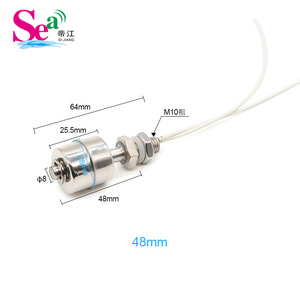 Industriale 0-110V/220V in acciaio inox galleggiante livello acqua interruttore sensore 10W/50W alta temperatura controllo lato verticale installato - Product Image 2
