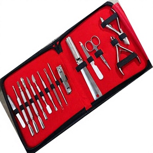 ASAP Good 10-Set Professional Portable Nail Care <b>Tool</b> Kit Stainless Steel Manicure <b>Pedicure</b> Including Nail Clippers Acrylic - Product Image 1