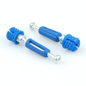 Connecteur trois-en-un Jiuou en alliage de zinc, roue excentrique épaissie, tige à assemblage rapide pour meubles de cabinet - Product Image 2