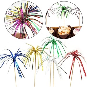 Hawaiian Party Tassels 23cm And 18cm Disposable Table <b>Decorations</b> For Birthday Celebrations - Product Image 3