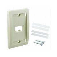 Service de liste de nomenclature (BOM) pour connecteurs fournisseur : Plaque frontale de connecteur Keystone Mini-Com simple CFPE2EIY 2 ports CFPE-2EIY Droit
