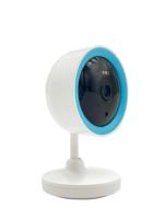 Caméra de sécurité intérieure intelligente Tuya Surveillance WiFi sans fil Vision nocturne Audio bidirectionnel Ajout rapide Mini caméra Wifi