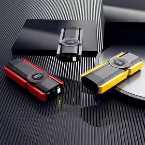 2 में 1 12v कूद बॉक्स कार बैटरी जम्पर स्टार्टर एयर कंप्रेसर 4000a 150pi टायर इंफ्लेवेटर - Product Image 4