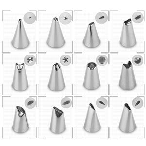 24 pièces ensemble outil <span class=keywords><strong>de</strong></span> décoration <span class=keywords><strong>de</strong></span> gâteau <span class=keywords><strong>de</strong></span> pâtisserie buses - Product Image 5