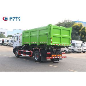 Camión de Basura Dongfeng 4x2 con Gancho Elevador, Camión de Basura con Brazo de Gancho para Recolección de Residuos - Product Image 5