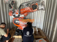 Bras de robot pour le travail de moules en mousse Bras robotisé industriel à prix compétitif Fabrication de moules en mousse Fraisage 6 axes grande taille KUKA