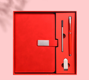 Coffret Cadeau de Carnets Professionnels A5 en Gros IStapromo – Personnalisation du Logo pour Réunions Annuelles d'Entreprise – Faux Cuir Dorland Papier Sans Fil - Product Image 3