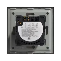 MVAVA 4 Gang 600W Interrupteur d'éclairage intelligent Tuya Interrupteur intelligent WIFI avec Alexa et Google Home