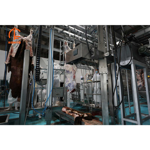 Ligne d'abattage automatique du bétail, usine de transformation du bœuf, équipement d'abattoir halal avec acier de haute qualité - Product Image 3