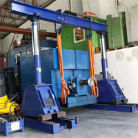 Grue à portique hydraulique 100-500 tonnes avec flèche télescopique et hauteur de levage réglable pour le levage d'équipements lourds