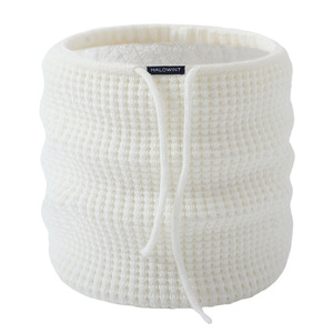 Calentadores de Cuello Acrílicos de Invierno 2025 <span class=keywords><strong>para</strong></span> Hombre y Mujer, Forrados de Felpa, Tejidos, Gruesos, con Cordón Ajustable, <span class=keywords><strong>Bufanda</strong></span> - Product Image 4