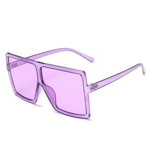 Grandes lunettes de soleil tendance pour hommes et femmes, montures personnalisées, style vintage, vente en gros, lunettes de soleil de style urbain, montures métalliques - Product Image 4
