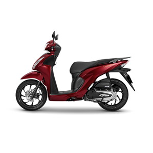 Scooter de ville automatique Honda 110cc rouge premium, vitesse maximale 80 km/h, léger, moteur refroidi par air, économique en carburant - Product Image 1