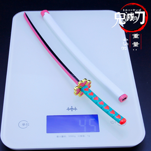 Portachiavi in Metallo Personalizzato Anime Giapponese Demon Slayer <span class=keywords><strong>Kimetsu</strong></span> No Yaiba, Spada Giocattolo Artigianale Samurai di <span class=keywords><strong>Kimetsu</strong></span> - Product Image 4