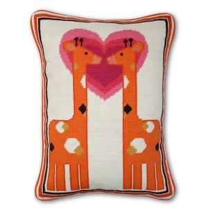 Cojín decorativo con estampado de diseño de animales de jirafa para adultos estilo de besos-en <span class=keywords><strong>venta</strong></span> - Product Image 1