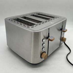 Ensemble <span class=keywords><strong>bouilloire</strong></span> <span class=keywords><strong>et</strong></span> <span class=keywords><strong>grille</strong></span>-<span class=keywords><strong>pain</strong></span> électrique avec manche en bois Fabricant d'appareils ménagers modernes nouveau <span class=keywords><strong>design</strong></span> - Product Image 5