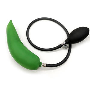 Green Pepper tiup buah Dildo Anus dan Stimulator Vagina buah sayuran Penis - Product Image 4