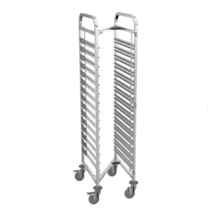 Mobile Stainless Steel Gastronorm <b>Pan</b> Trolley Multi Layers Tray Holding Cart for Hotel Banquet Catering Equipment - Product Image 1