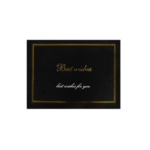 Tùy chỉnh thẻ giấy với logo lá vàng dập sang trọng bưu thiếp Cảm ơn bạn thẻ cho doanh nghiệp nhỏ - Product Image 6