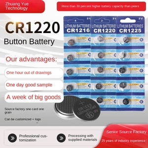 プロのカスタムメイドZhuang Yue <span class=keywords><strong>CR1220</strong></span>リチウムボタン電池リモコン用円筒形3gランプホルダー - Product Image 5