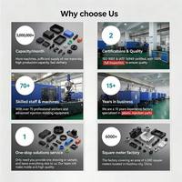 Fabricación de Moldes de Plástico de Precisión, Servicio Integral, Certificación ISO 9001, Fábrica de Piezas de Inyección Personalizadas +/-0.02mm