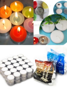 Candele <span class=keywords><strong>Tealight</strong></span> Bianche Senza Profumo, Confezione da 100 Pezzi - Product Image 6