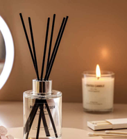 Coffret cadeau d'aromathérapie à la fleur de cerisier, ornement d'huile essentielle d'aromathérapie, ensemble diffuseur de parfum pour la maison