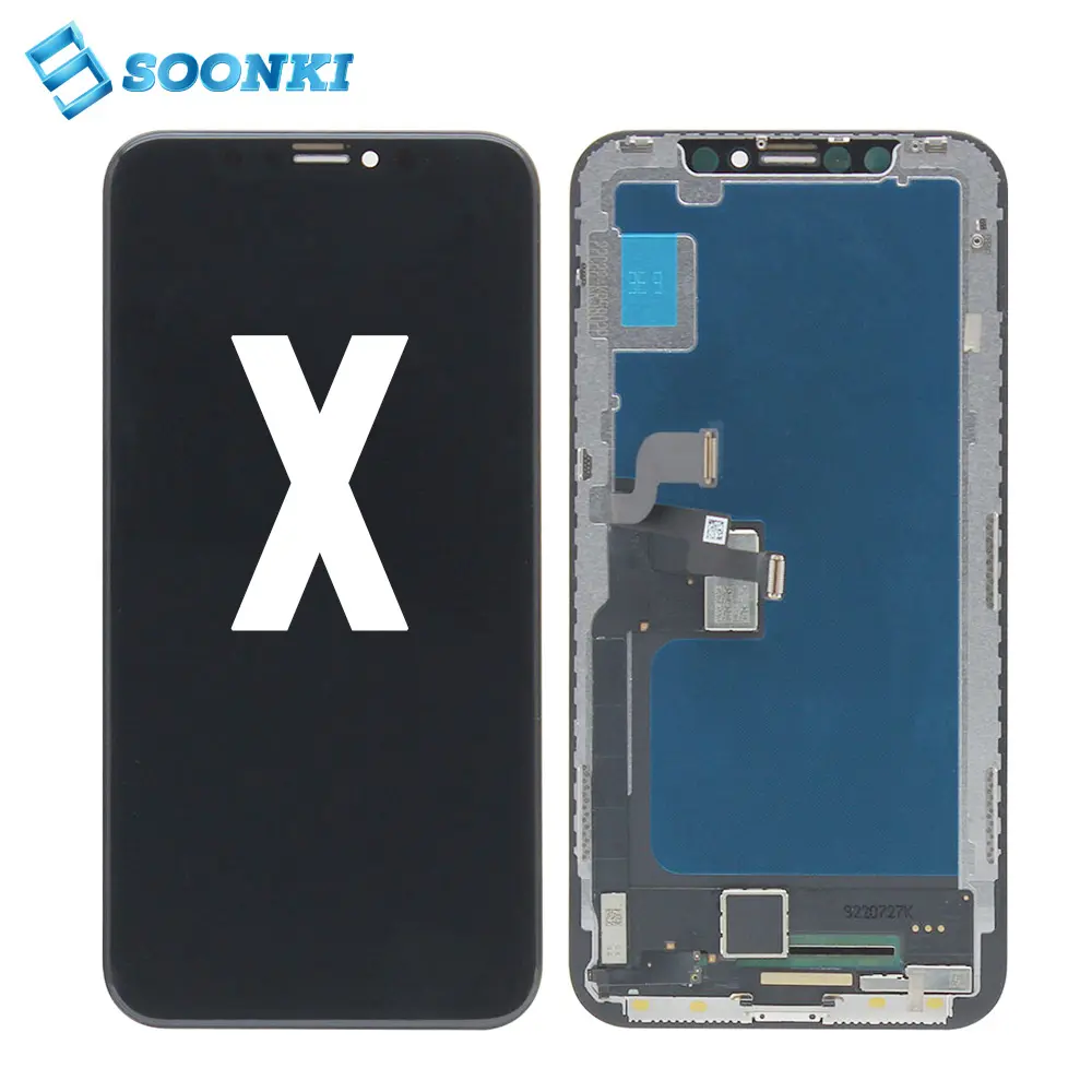 Tela lcd celular pour iphone x incell remplacement d'écran pour iphone x affichage lcd avec assemblage de numériseur