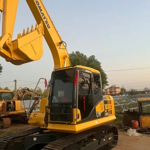 Excavadora Komatsu Pc130 usada, 13 toneladas en stock, excavadora sobre orugas, máquina hidráulica Komatsu Pc130 Pc138, alto costo-rendimiento - Product Image 2