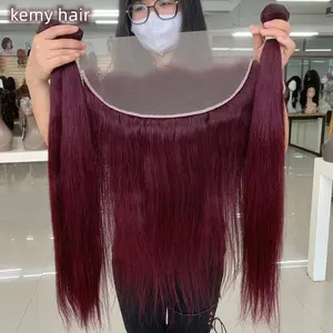 Brasilia nisches Menschenhaar Bündel Virgin Cuticle Virgin Hair Vendor Langes seidiges glattes Großhandel Rohhaar für schwarze Frauen