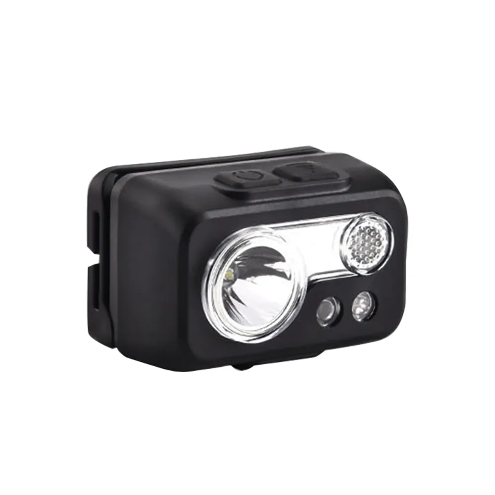 WARSUN LED Rechargeable Head Torch New Hot Selling Waterproof Luminous Smart Sensor Headlamp