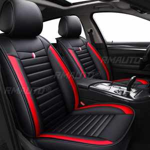 Juego de 2 Fundas Universales para Asientos de Coche, Delanteras y Traseras, de Cuero, Protectoras, para Todas las Estaciones - Product Image 4